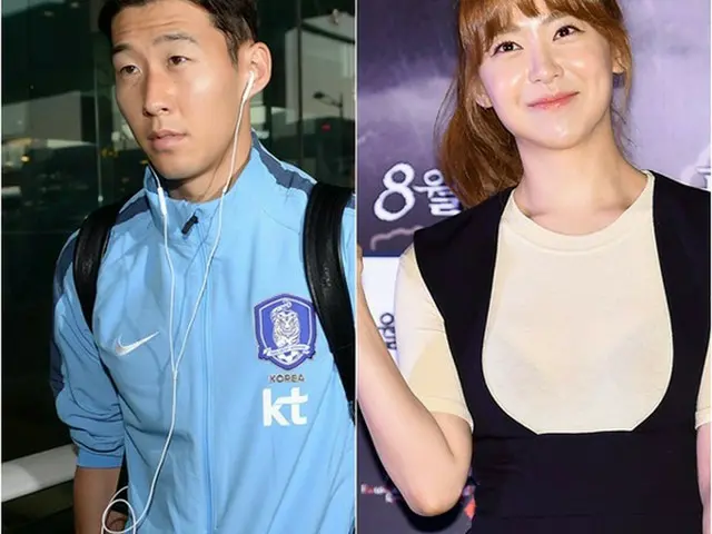 韓国ガールズグループ「AFTERSCHOOL」の元メンバーで女優のユ・ソヨン（29、本名:チュ・ソヨン）とサッカー選手ソン・フンミン（23、トッテナム）が6歳の年齢差を克服し交際中であることがわかった。