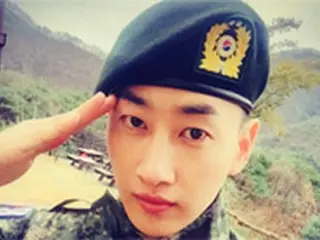 軍服務中のウニョク（SJ）、入隊後凛々しくなった姿 「お元気ですか」