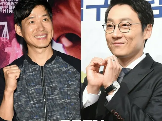 韓国タレントのイ・フィジェ（写真右）が「2015 SBS 演技大賞」MCを確定した中、俳優ユ・ジュンサン（写真左）はまだ議論中であることがわかった。（提供:OSEN）