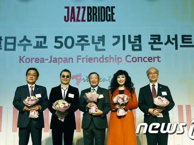 LGの具本茂（ク・ボンム）会長が日韓国交正常化50周年記念JAZZコンサートを開催し、民間レベルの日韓文化芸術交流の懸け橋として乗り出した。（提供:news1）