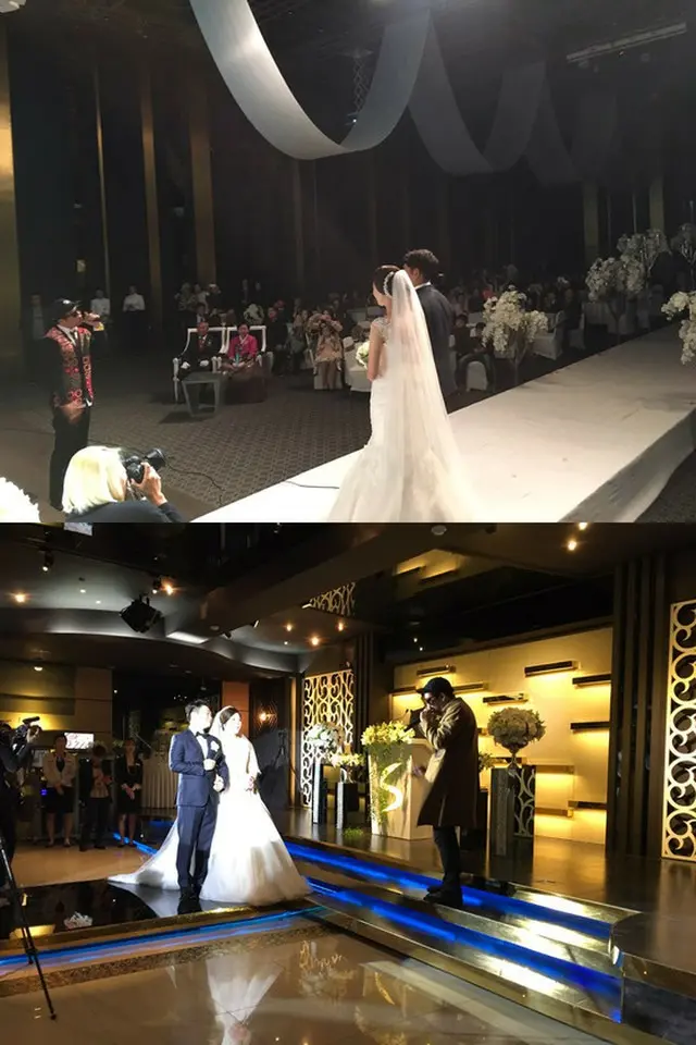 韓国男性歌手MCモン（36）が、毎週ファンの結婚式会場を訪問し、祝歌を披露していることがわかった。（提供:news1）