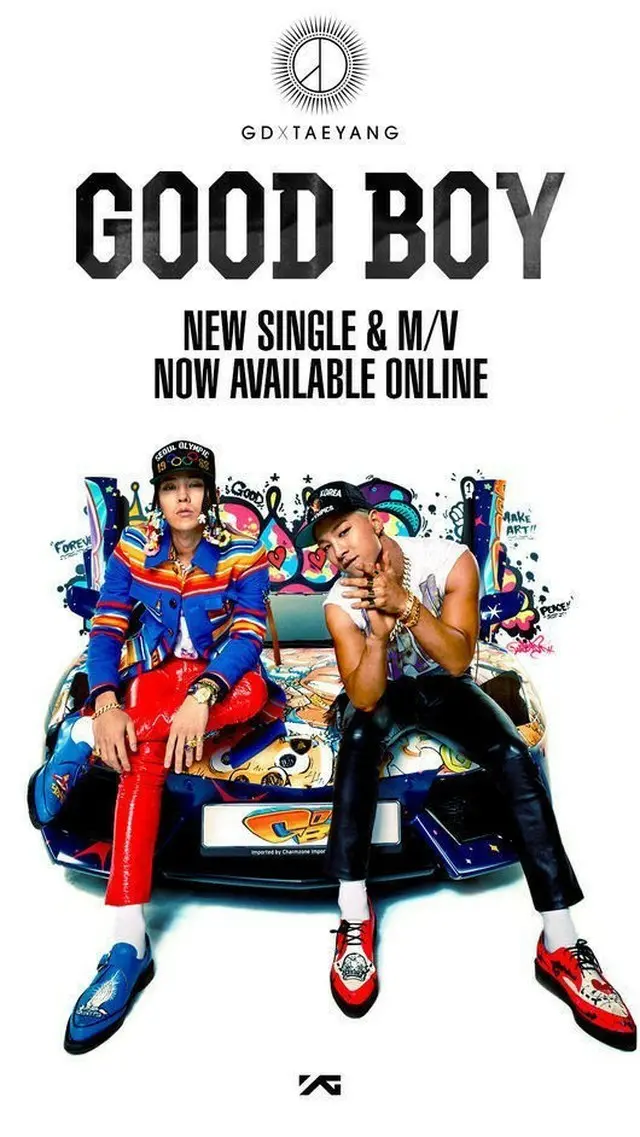 HIPHOPグループ「ISH-ONE」の曲が、日韓で大人気のグループ「BIGBANG」メンバーのG-DRAGON＆SOLのユニット曲「GOOD BOY」と似ているという意見がネット上に掲載されている。（写真提供:OSEN）