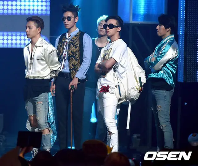 韓国人気男性グループ「BIGBANG」の「LOSER」が米国FUSE TVが選定した「2015最高の歌（The 20 Best Songs of 2015）」に選ばれたことがわかった。（提供:OSEN）