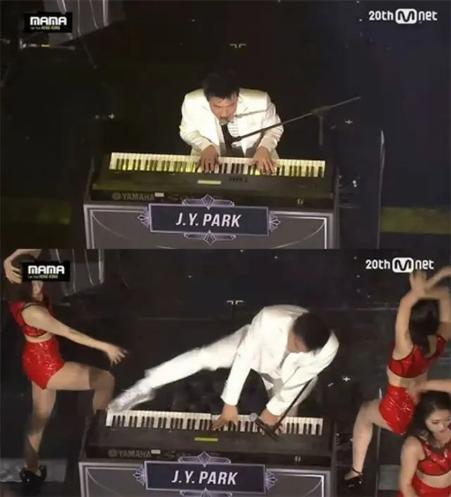 韓国歌手パク・チニョンが「2015 MAMA」で披露した足演奏について言及した。（提供:news1）