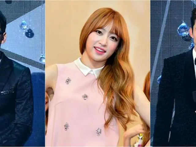 韓国タレントのイ・フィジェ、アイドルグループ「2PM」テギョン、ガールズグループ「EXID」ハニが「2015KBS歌謡祭」のMCに抜てきされた。（提供:OSEN）