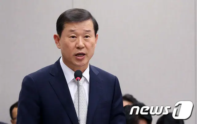 韓国の国家人権委員会が国連総会本会議で北朝鮮人権非難決議案が最終採択されたことを歓迎するという声明を18日に発表した。（写真はイ・ソンホ人権委員長 / 提供:OSEN）