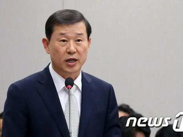 韓国の国家人権委員会が国連総会本会議で北朝鮮人権非難決議案が最終採択されたことを歓迎するという声明を18日に発表した。（写真はイ・ソンホ人権委員長 / 提供:OSEN）