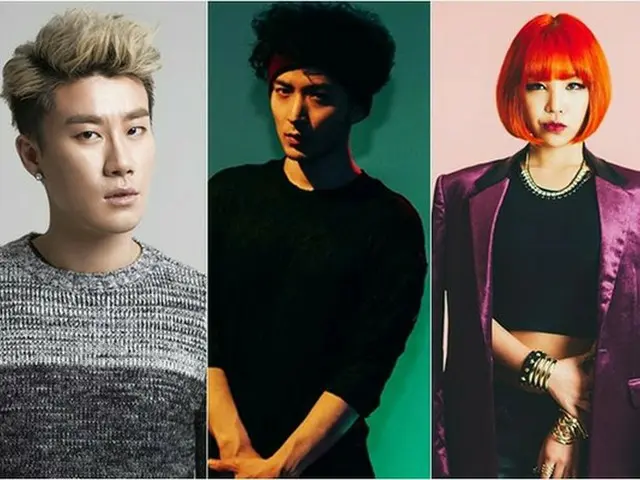 韓国ラッパーのSan E、Verbal Jint、Kitti Bが一緒にコンサートを開催することがわかった。（提供:OSEN）