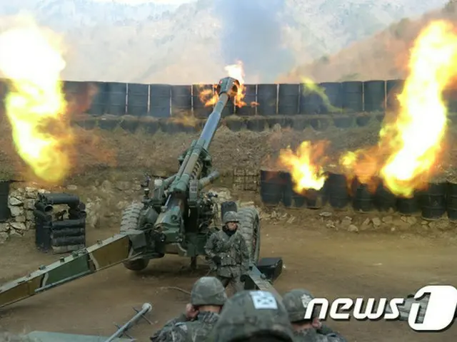 北朝鮮が4回目の核実験をおこない、南北間の軍事的な緊張感が高まった中、韓国陸軍が拠点防衛訓練と砲兵射撃訓練を強化した。（提供:news1）