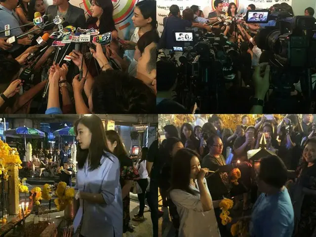 韓国ガールズグループ「T-ARA」ウンジョンがタイで人気を誇示した。（提供:news1）