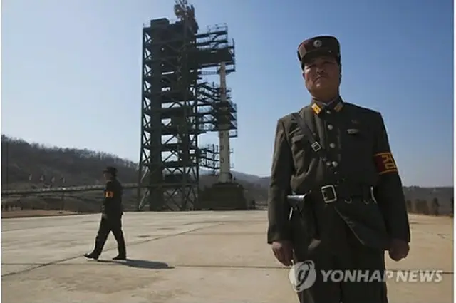 北朝鮮のミサイル発射台（資料写真）＝（ＡＰ＝聯合ニュース）
