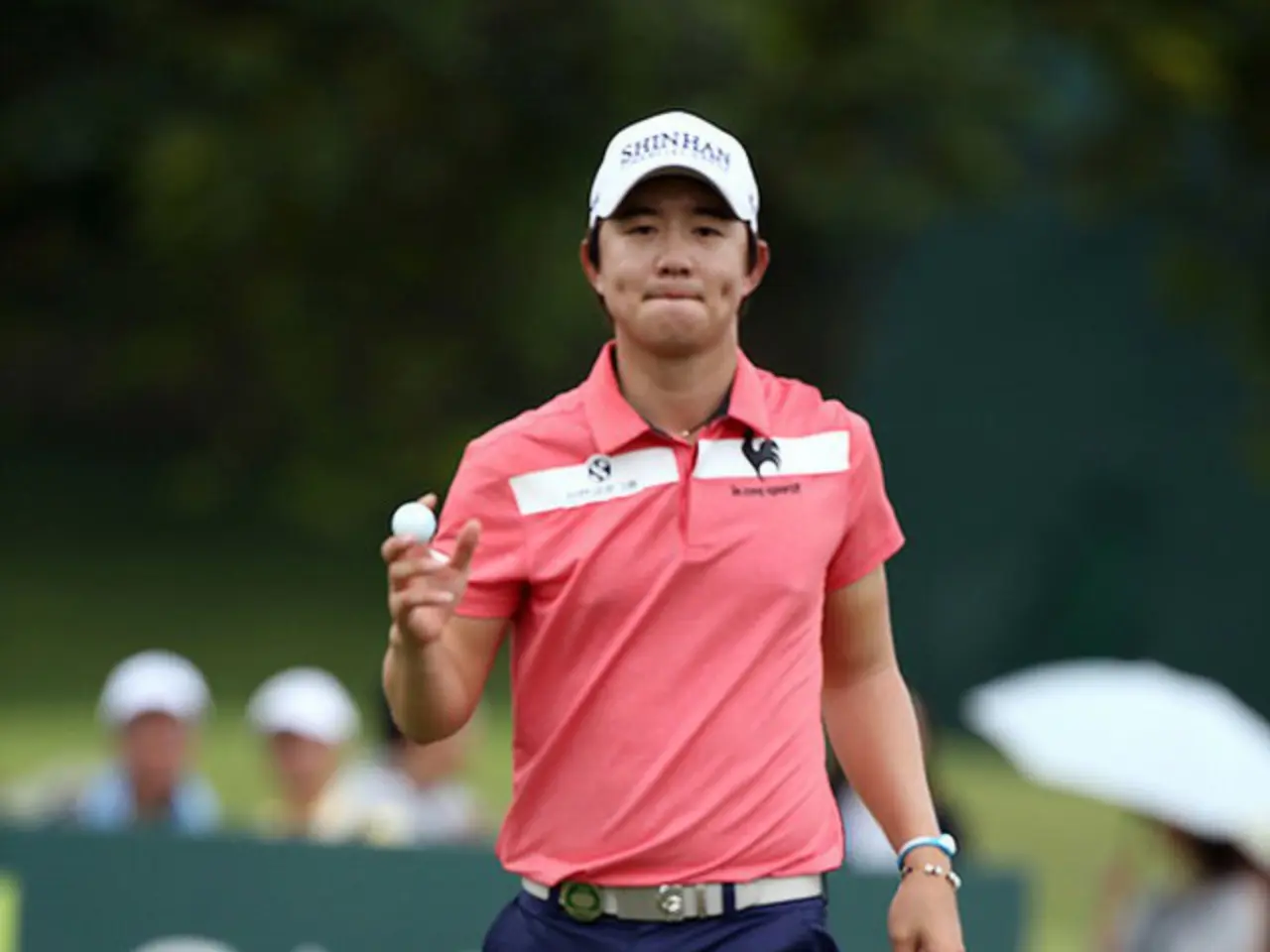 【未使用】プロゴルファー　宋永漢(ソン・ヨンハン)サイン入りキャップ 未使用】プロゴルファー 宋永漢(ソン・ヨンハン)サイン入りキャップ