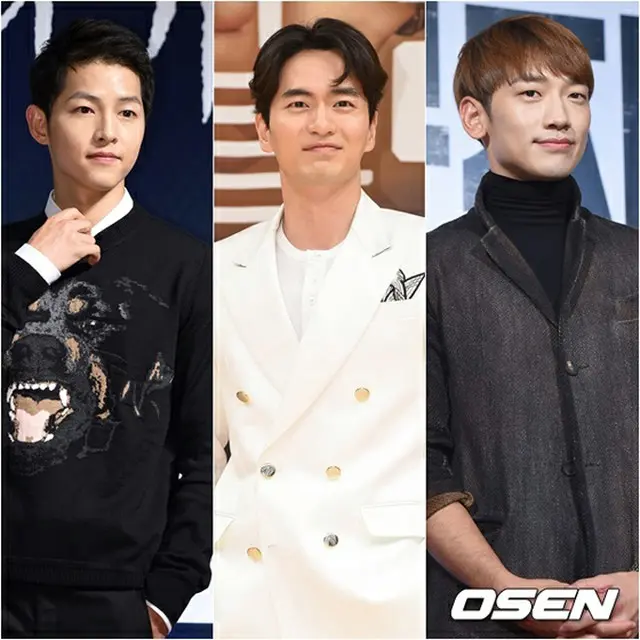 ソン・ジュンギ＆イ・ジヌク＆Rain(ピ)、女心を掴む“三銃士”のカムバック。