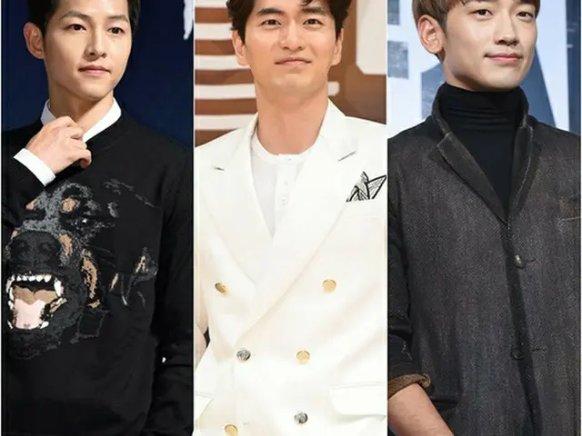 ソン・ジュンギ＆イ・ジヌク＆Rain(ピ)、女心を掴む“三銃士”のカムバック。