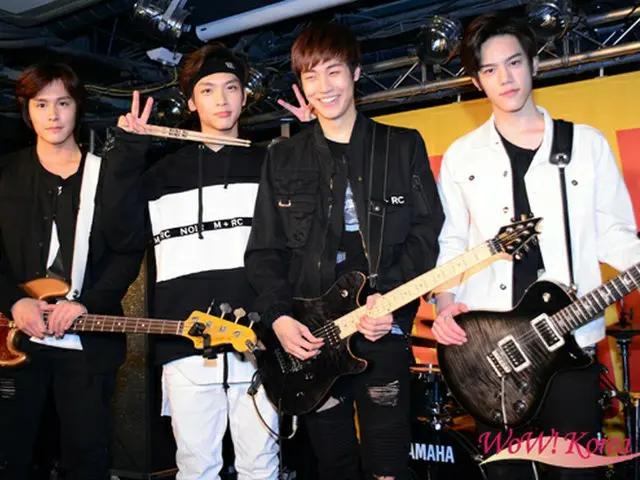 【イベントレポ】4人組バンド「N.Flying」が待望の日本デビューシングル「Knock Knock」発売記念インストアミニライブを開催