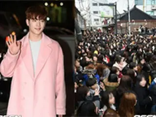 俳優ソ・ガンジュン、少女ファンらが押し寄せイベントが中止に…人気者の証？