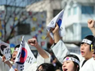 韓国全羅北道の市・郡3か所で三・一運動を再現