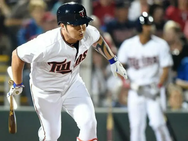 ツインズのパク・ビョンホ、オープン戦で初安打・初打点（提供:OSEN）