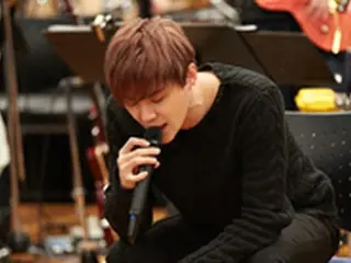 ジュンス（JYJ）、日本公演の練習現場を写真で公開