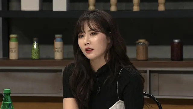 韓国ガールズグループ「4Minute」のヒョナが、スタイル抜群の秘訣をもった冷蔵庫を公開した。（提供:news1）