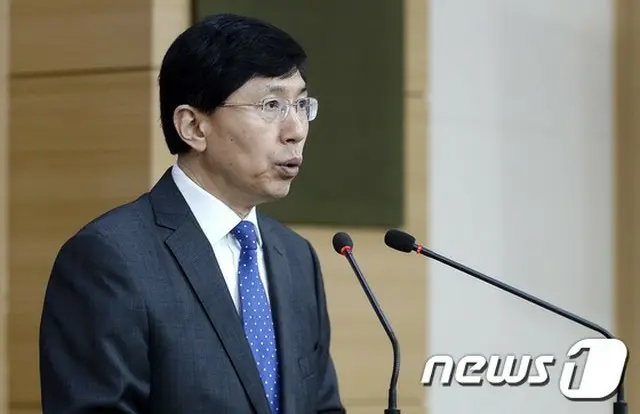 韓国政府は17日、「日本側に、成長していく未来世代に対して正しい歴史教育をすることを継続して促してきている」と強調した。（写真は外交省のチョ報道官 / 提供:news1）