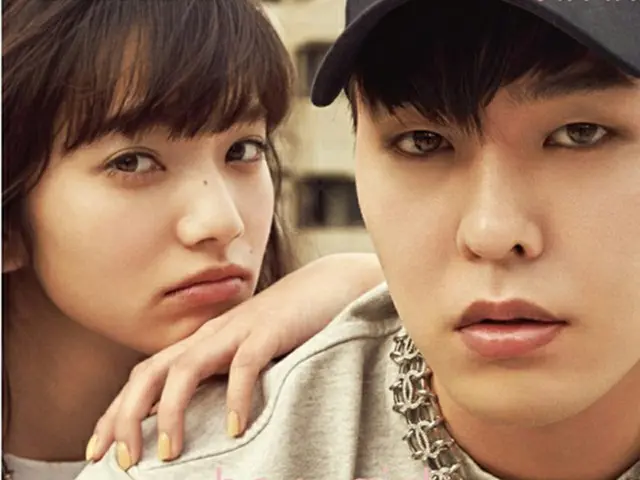 G-DRAGON、「NYLON JAPAN」5月号で小松菜奈と表紙に登場！（オフィシャル）