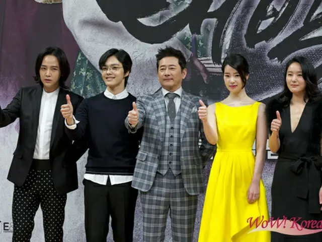 【KNTVオフィシャル会見レポ】チャン・グンソク出演ドラマ「テバク」制作発表会
