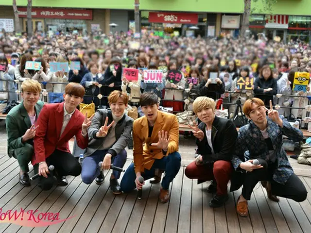 【イベントレポ】「U-KISS」、5thアルバム発売記念イベントで宣言「2016年は大きな会場でライブがしたい！」