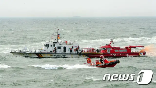 セウォル号沈没事故を契機に消防・海洋警察の救助訓練、大幅増（提供:news1）