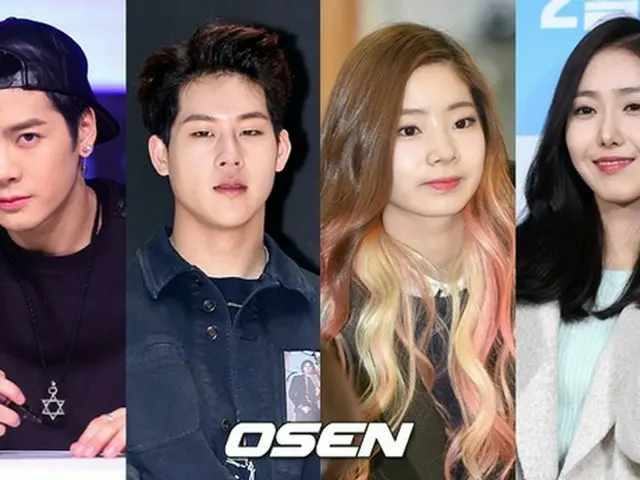 韓国アイドルグループ「GOT7」Jackson（ジャクソン）と「MONSTA X」ジュホン、ガールズグループ「TWICE」ダヒョン、「GFRIEND」シンビが「週刊アイドル」の新コーナーに合流することがわかった。（提供:OSEN）