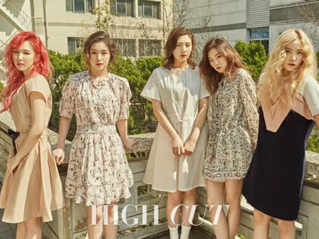 韓国ガールズグループ「Red Velvet」が軍部隊での人気ランキング3位について「実感が沸かない」と話した。（提供:OSEN）