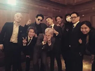 「BIGBANG」、事務所の大先輩「1TYM」ソン・ベッキョンの結婚を祝う