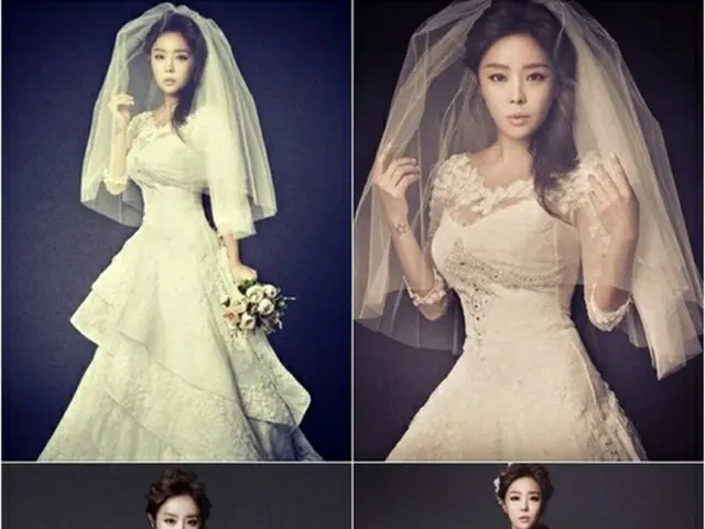 ”結婚秒読み”ナルシャ（Brown Eyed Girls）、過去のウェディングドレス姿が話題（提供:news1）