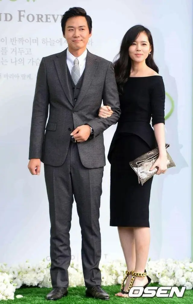 韓国俳優ヨン・ジョンフン（37）と女優ハン・ガイン（34）夫妻に第一子が誕生したことがわかった。（提供:OSEN）