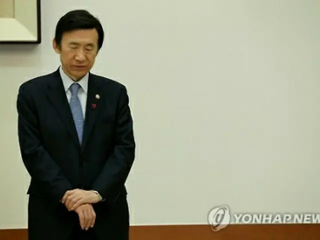 尹炳世長官＝（聯合ニュース）