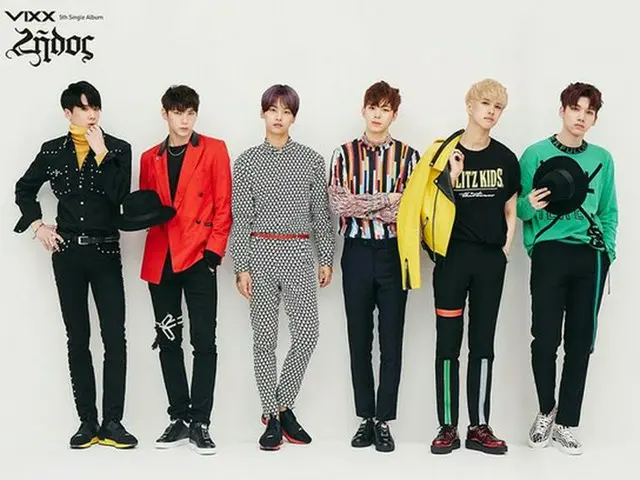 「VIXX」、ビビッドカラーも通じた！新曲「Dynamite」チャート1位獲得（提供:OSEN）