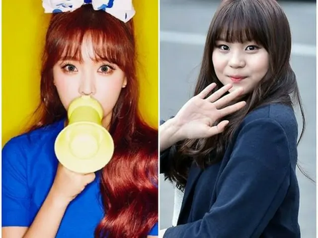 歌手ホン・ジニョン、オムジ（GFRIEND）とコラボステージを披露！（提供:OSEN）