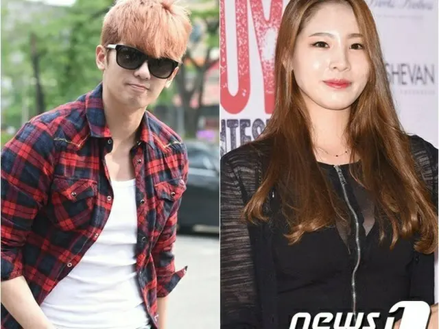 韓国のバンド「TRAX」のキム・ジョンモ（31）と元新体操国家代表選手シン・スジ（25）に熱愛説が浮上した。
