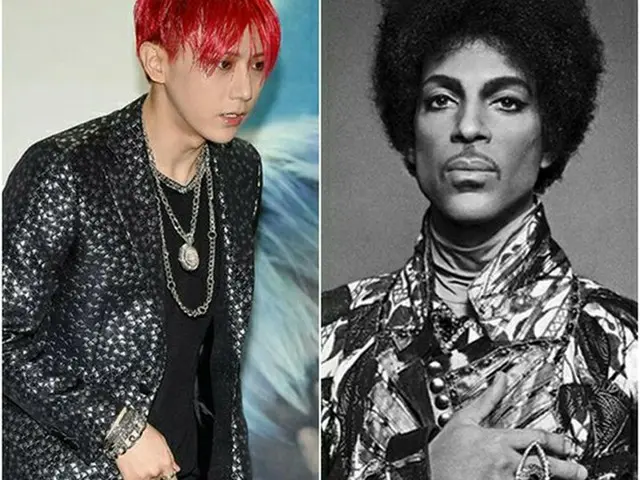 韓国アイドルグループ「BEAST」脱退を発表したチャン・ヒョンスン(26)が世界的歌手プリンス(享年57)の急死のニュースを受け、哀悼の意を示した。(提供:OSEN)