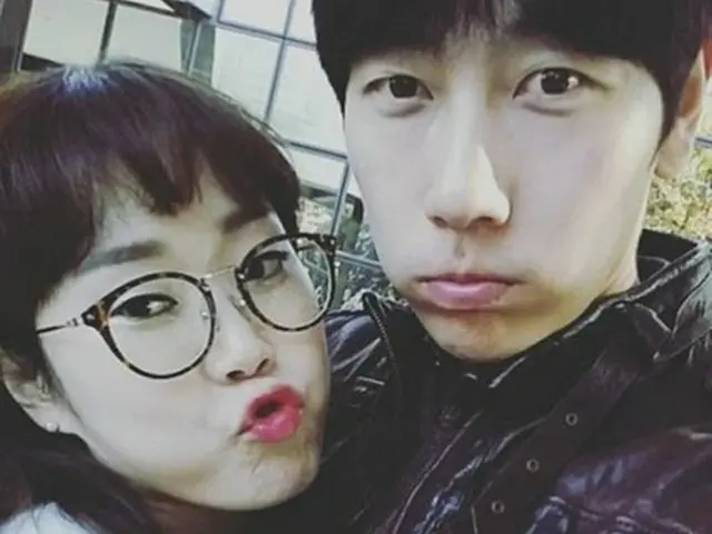 結婚を控えた韓国の女性タレント、パク・スルギ（29）がお相手の男性を公開した。（提供:OSEN）