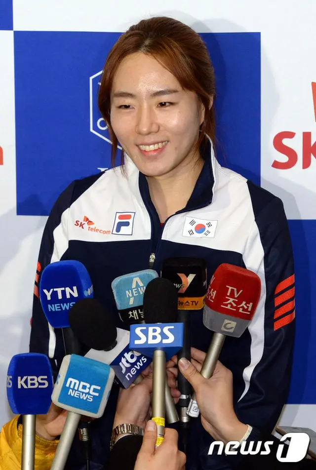 “平昌五輪広報大使”イ・サンファ（李相花）、「まずは来年2月の世界選手権優勝が目標」（提供:news1）