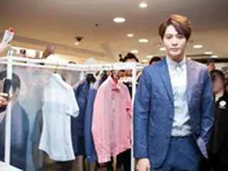 チュウォン、明洞ロッテ百貨店「ハロー、Kファッション」ポップアップストアに姿見せる