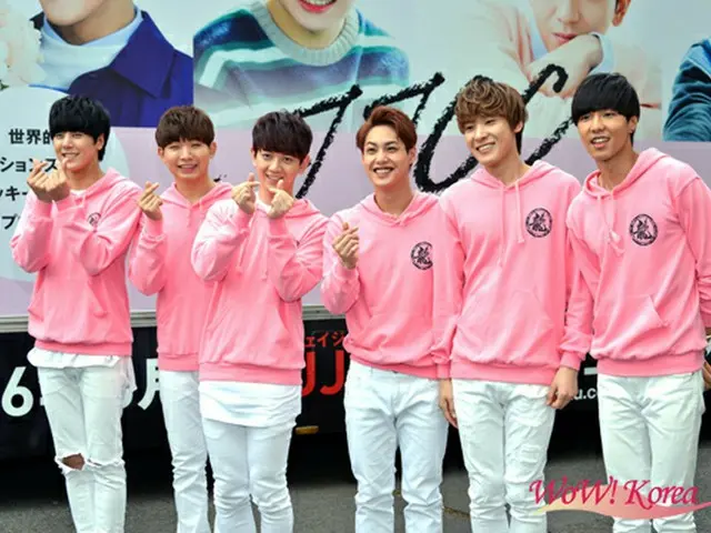 「JJCC」左からシンバ、ジカ、サンチョン、エディ、ユル、イコ