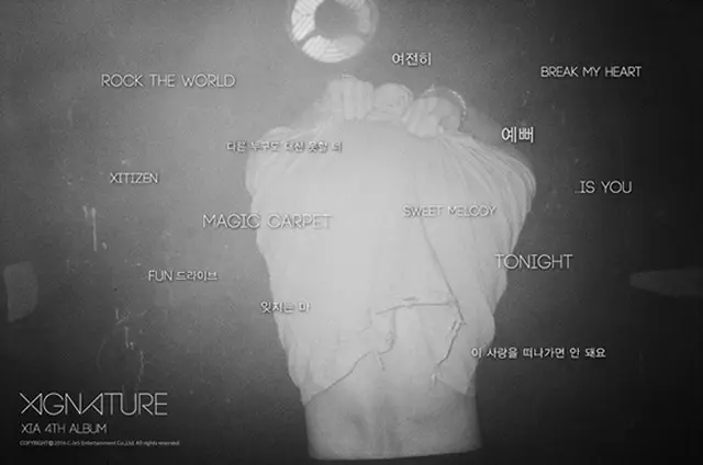 韓国歌手キム・ジュンス（JYJ）の4thアルバム「XIGNATURE」トラックリストが公開された。（提供:OSEN）