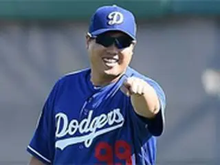 ＜MLB＞ドジャース監督、「リュ・ヒョンジン、24日AAでリハビリ登板」