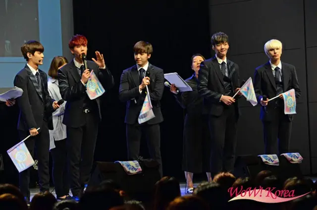 「Boys Republic」左からスウン、ウォンジュン、ソンジュン、ソヌ、ミンス