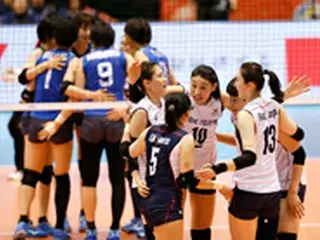 ＜女子バレー＞韓国が日本に3-1で勝利…キム・ヨンギョンが大活躍