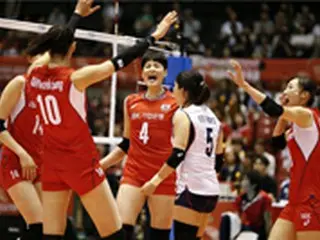 ＜女子バレー＞リオ出場権も目前の韓国、サーブ1位とブロック2位が大きな力に