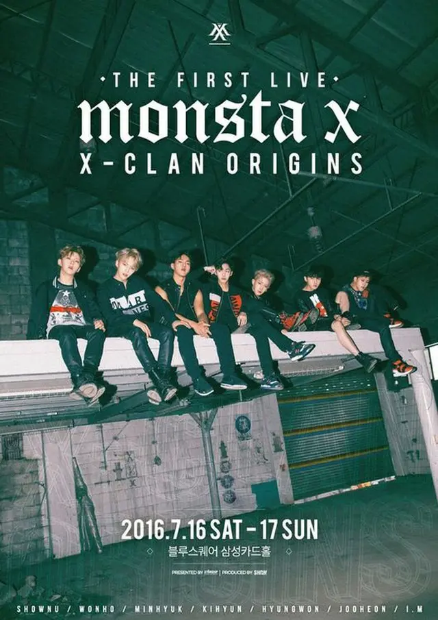 韓国アイドルグループ「MONSTA X」がデビュー後初の単独コンサートを開催することがわかった。（提供:OSEN）