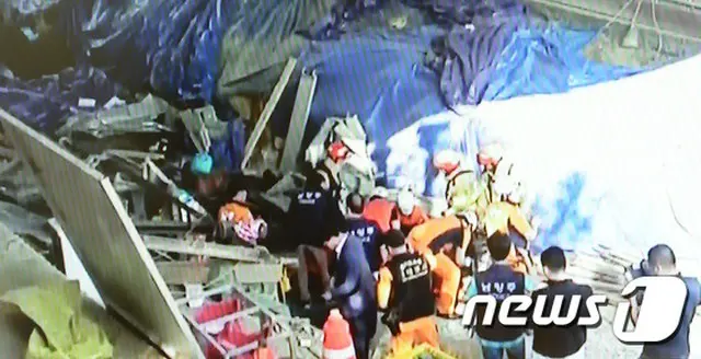 韓国・南揚州の地下鉄工事現場で爆発…4人死亡・8人負傷